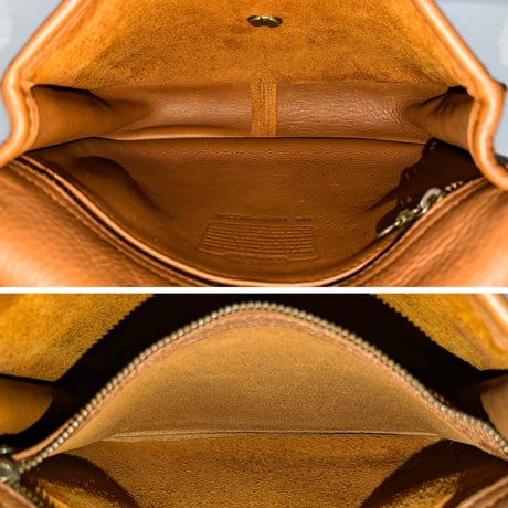 Great!  Vintage Coach Rare 9014 Crescent Berkeley Suede Saddle Bag Russet Brown Leather Shoulder Bag