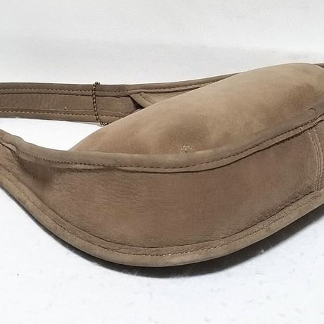 Excellent!  Vintage Coach Rare 4399 Ergo Mini Taupe Nuback Leather Hobo Purse  ＃9027 Ergo