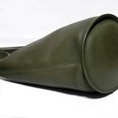 Near Mint! Vintage Coach 9953 Helen's Legacy Bucket Bag  Olive Green Leather Shoulder Bag Crossbody