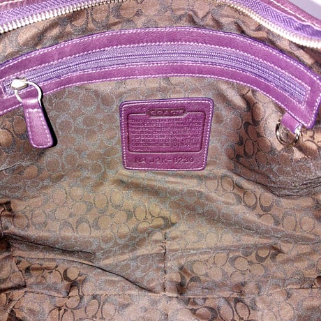 Excellent! Vintage Coach Very Rare 9230 Ergo Burgundy Suede Zip Round Hobo Patchwork Shoulder Bag