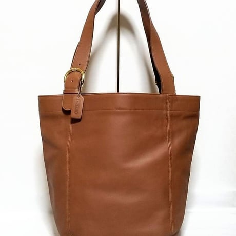 Unused!  Vintage Coach 4082 Soho Waverly Tote British Tan Glove Tanned Leather Bucket Shoulder Bag