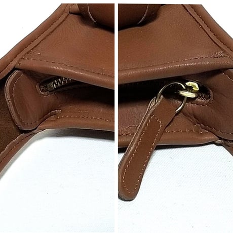 New Unused!  Vintage Coach Rare 9980 Taft Bag British Tan Glove Tanned Leather Crossbody