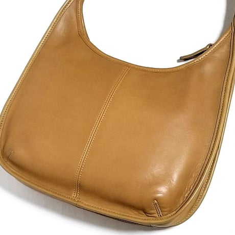 Mint Vintage Coach 9025 Large Ergo Rare Toffy Glove Tanned Leather Shoulder Bag Hobo