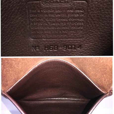 Excellent Vintage Coach Rare 9014 Crescent Berkeley Suede Saddle Bag Brown Leather Shoulder Bag