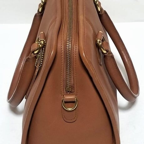 Like New! Vintage Coach Rere 9871 Beaumont Satchel British Tan Glove Tanned Leather Speedo Doctors