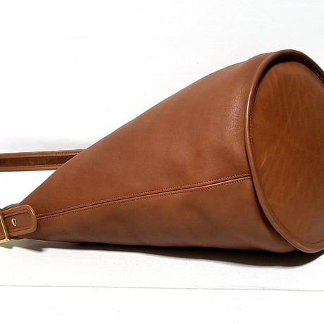 Vintage Coach 9085 XL Duffle Sac Brown Glove Tanned Leather Bucket Bag Great preowned