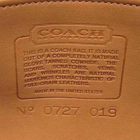 Excellent Vintage Coach Swinger Honey Glove Tanned Leather Shoulder Bag  Hobo Crossbody #4040