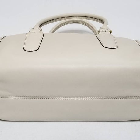 Mint Vintage Coach Rare 17995 Limited Ed. Madison Bag White Glove Tanned Leather Speedy Doctor Bag