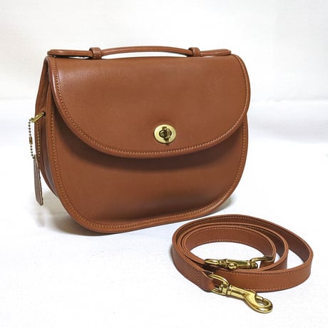 Excellent! Vintage Coach Rare Small Plaza Bag 039-6140 Glove Tanned Leather Crossbody #9860