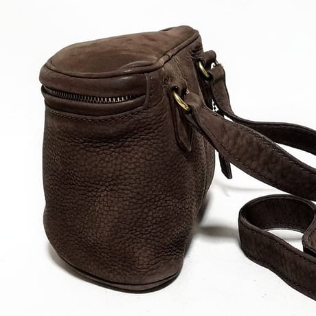 Vintage Coach Rare 4937 Sonoma Fishing Creel Brown Nuback Leather Crossbody Good pre-owned condition