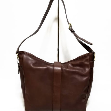 Mint! Vintage Coach Rare Studio Bag Large Brown Glove Tanned Leather Shoulder Bag Crossbody #4081