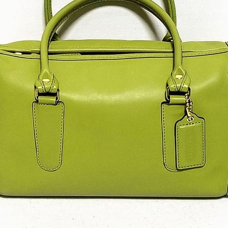 Mint! Vintage Coach Rare 17995 Limited Ed. Madison Bag Leaf Green Glove Tanned Leather Speedy Doctor