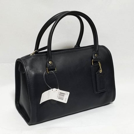 NEW Vintage Coach Rare 17995 Limited Ed. Madison Bag Black Glove Tanned Leather Speedy Doctor Bag