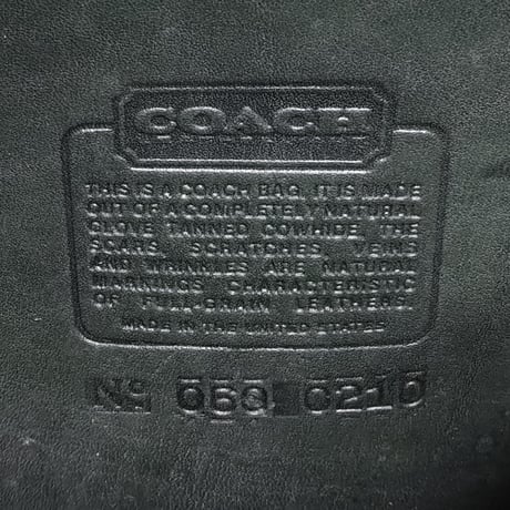 Vintage Coach Rare “Small” Plaza #9860 Green Leather 2way Crossbody Shoulder bag