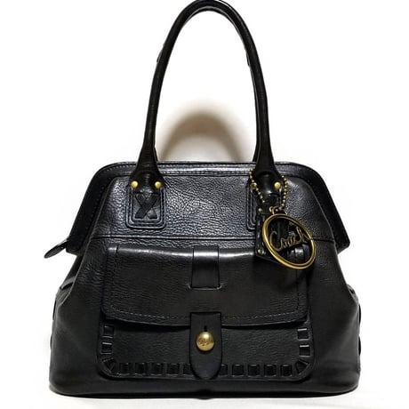 Excellent!  Vintage Coach Rare 11373 65th Ltd Ed Thompson Legacy Black Vachetta Leather Shoulder Bag