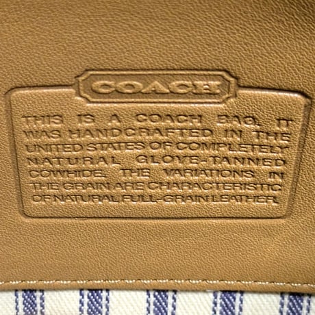 ⭐Set Sales Unused! Vintage Coach Rare Cosmetic Case Large ＆ Jewelry Box Leather Makeup Travel