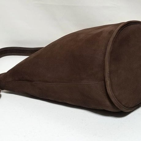 Vintage Coach Rare 4950 XL Duffle Sac Sonoma Collection Brown Nubuc Leather Bucket Bag