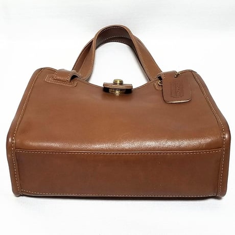 Vintage Coach Very Rare Chauncey Bag 077−3146 British Tan Glove Tanned Leather Great pre-owned #9897