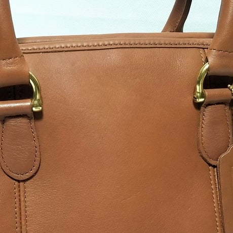 Like New! Vintage Coach Rere 9871 Beaumont Satchel British Tan Glove Tanned Leather Speedo Doctors