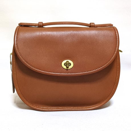 Excellent! Vintage Coach Rare Small Plaza Bag 039-6140 Glove Tanned Leather Crossbody #9860