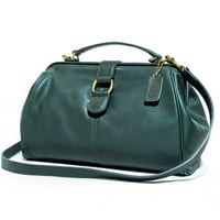 Almost unused! Vintage Coach Rare Hudson Doctors Satchel Glove Tanned Leather Crossbody #4113