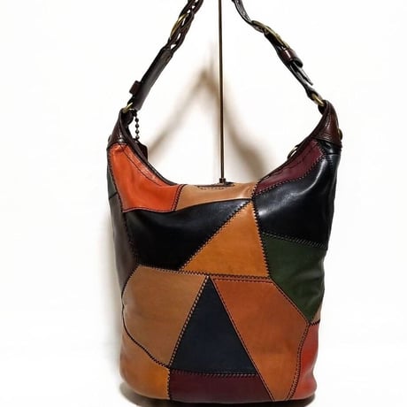 Mint Vintage Coach Rare 11465 Bleecker Large Duffle Limited Edition Leather Patchwork Shoulder Bag