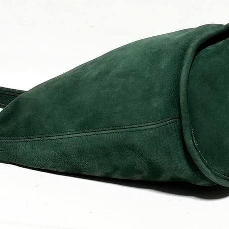 Near Mint! Vintage Coach Rare 4952 Duffle Bag Green Nuback Leather Sonoma Collection Crossbody #9953