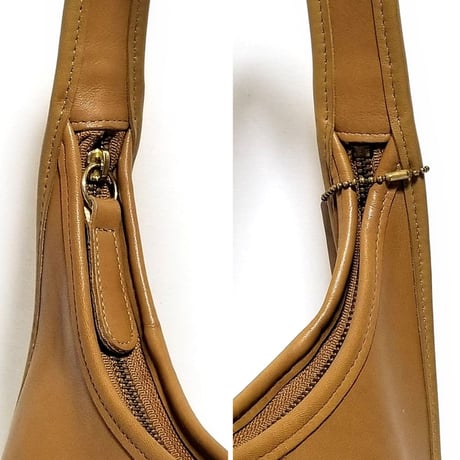 Mint Vintage Coach 9025 Large Ergo Rare Toffy Glove Tanned Leather Shoulder Bag Hobo