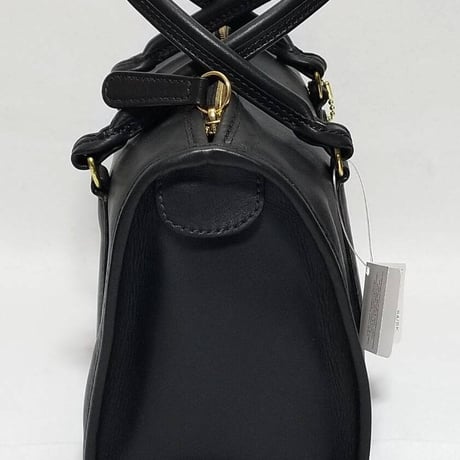 NEW Vintage Coach Rare 17995 Limited Ed. Madison Bag Black Glove Tanned Leather Speedy Doctor Bag