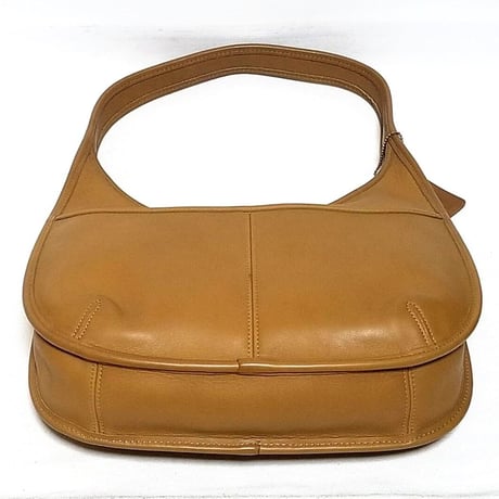 Excellent Vintage Coach 9033 Large Ergo Rere Toffy Glove Tanned Leather Shoulder Bag Hobo