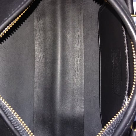 NEW Vintage Coach Rare 17995 Limited Ed. Madison Bag Black Glove Tanned Leather Speedy Doctor Bag