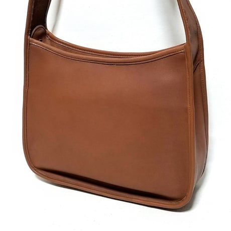 Barely Used! Vintage Coach Rare 9980 Taft Bag Bottle British Tan Glove Tanned Leather Crossbody