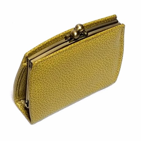 Unused!  Vintage Coach Very Rare Kisslock Change Purse Madison Collection Citrus Leather Coin Wallet