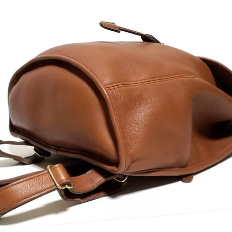 Excellent  Vintage Coach  9943 Classic Backpack Rucksack Brown Glove Tanned Leather Weekender