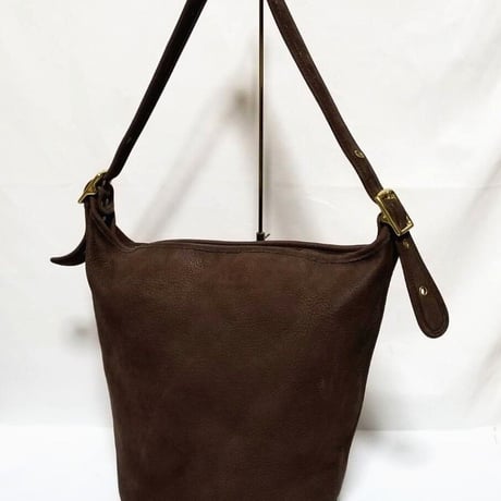 Vintage Coach Rare 4950 XL Duffle Sac Sonoma Collection Brown Nubuc Leather Bucket Bag