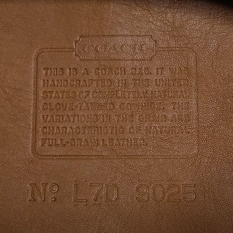 Mint Vintage Coach 9025 Large Ergo Rare Toffy Glove Tanned Leather Shoulder Bag Hobo