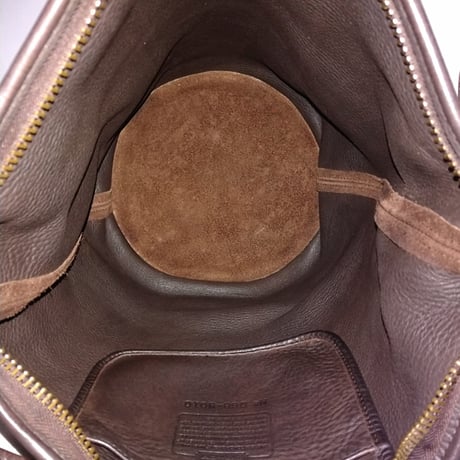 Vintage Coach Rare 9010 Berkeley Duffle Sac Mahogany Reverse Suede Bucket Shoulder Bag Hobo