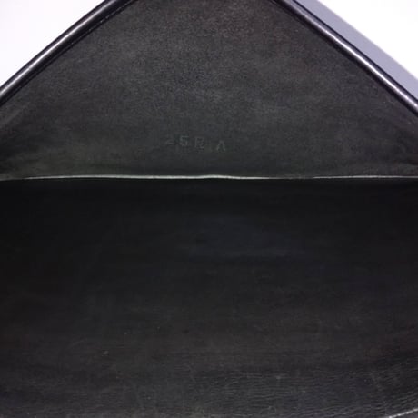 Vintage Coach Rare 956−8818 N.Y.C. Document Laptop Case TALON Zipper Black Leather Portfolio #5225