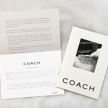 New Unused!  Vintage Coach 9832 Turnrock Clutch   Mahogany Glove Tanned Leather with Paper hangtag
