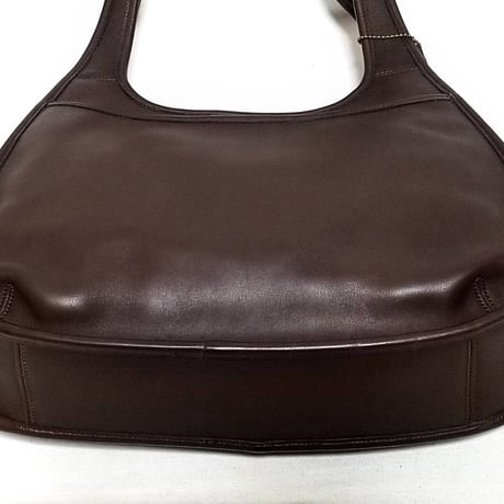 Mint!  Vintage Coach Rare 9035 Ergo Shopper Double Shoulder Strap Mahogany Glove Tanned Leather Hobo