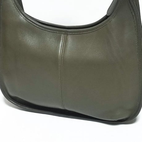 Excellent Vintage Coach 9033 Large Ergo Rere Olive Glove Tanned Leather Shoulder Bag Hobo