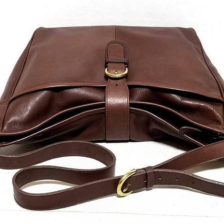 Mint! Vintage Coach Rare Studio Bag Large Brown Glove Tanned Leather Shoulder Bag Crossbody #4081