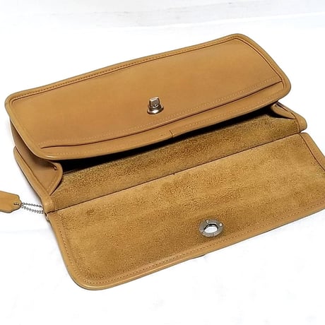 Vintage Coach Rare 9153 Willis City Bag Satchel Flap Glove Tanned Leather Shoulder Bag Crossbody
