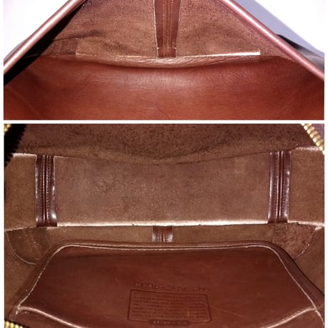 Near Mint Vintage Coach 9033 Large Ergo Shopper Brown Glove Tanned Leather Shoulder Bag