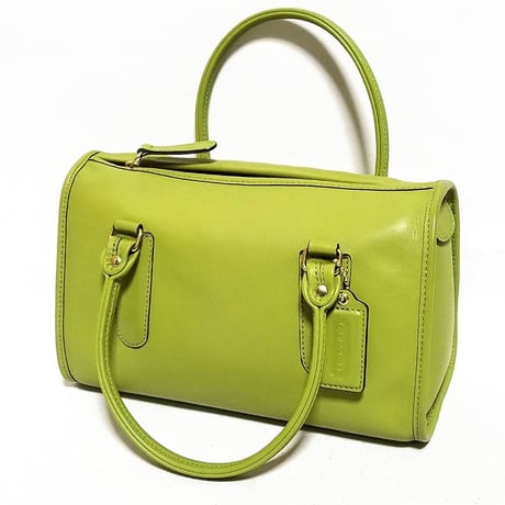 Mint! Vintage Coach Rare 17995 Limited Ed. Madison Bag Leaf Green Glove Tanned Leather Speedy Doctor