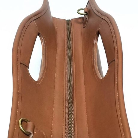 Mint!  Vintage Coach 9995 Zip Top Shopper British Tan Glove Tanned Leather Crossbody Large Toto