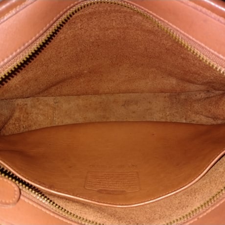 Vintage Coach Rare 9980 Taft Bag British Tan Glove Tanned Leather Crossbody Good pre-owned condition