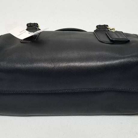 NEW Vintage Coach Rare 17995 Limited Ed. Madison Bag Black Glove Tanned Leather Speedy Doctor Bag