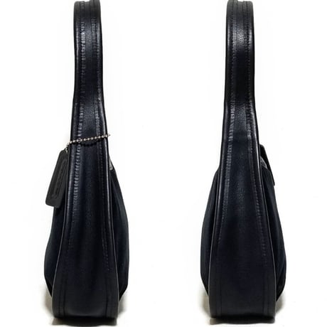 Mint Vintage Coach Rare 6101 Ergo Boho Black Velvet Leather Collector Bag Purse