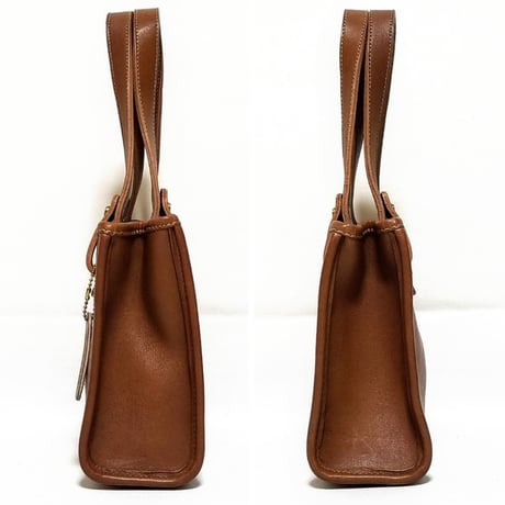 Vintage Coach Very Rare Chauncey Bag 077−3146 British Tan Glove Tanned Leather Great pre-owned #9897